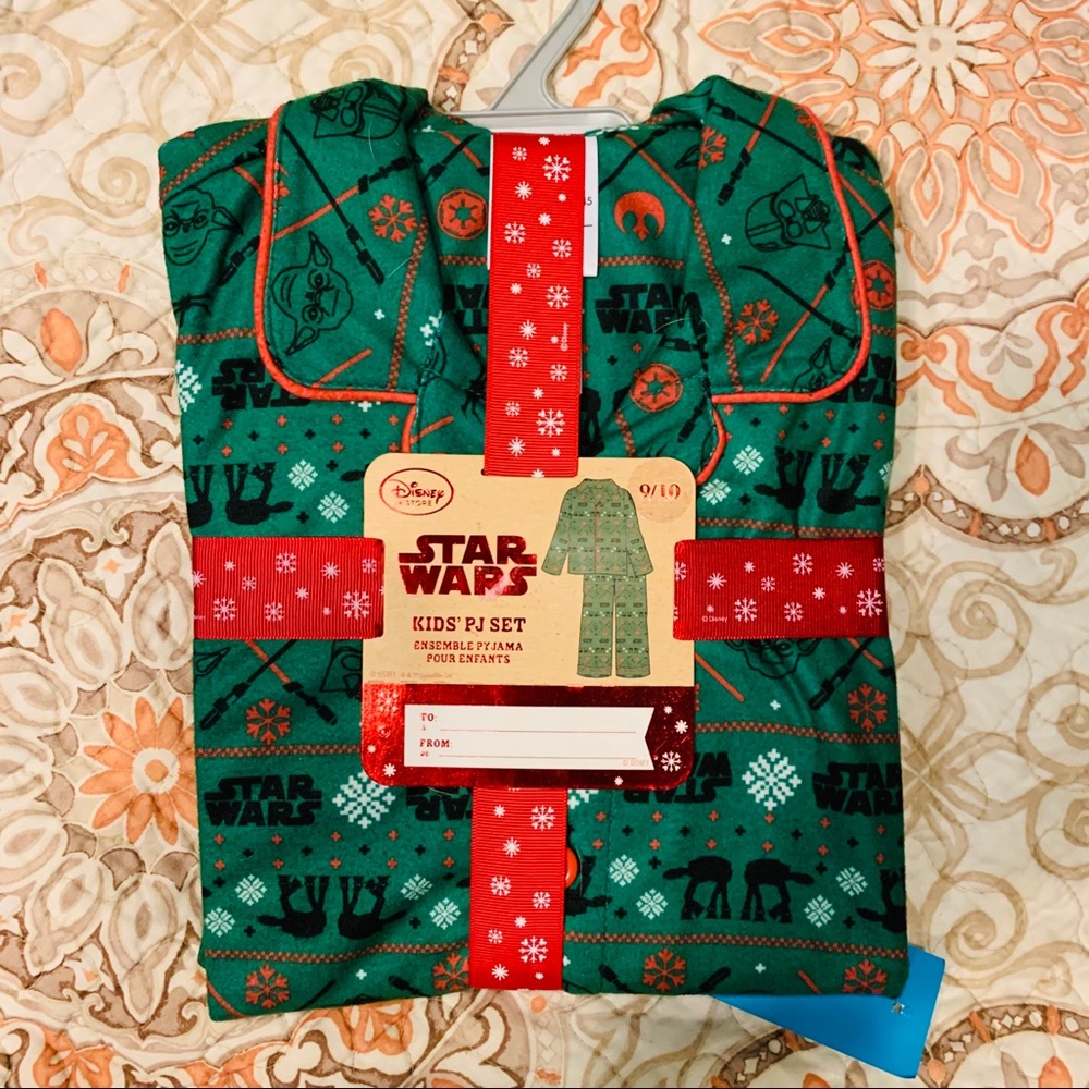 Disney Store Star Wars Christmas PJs